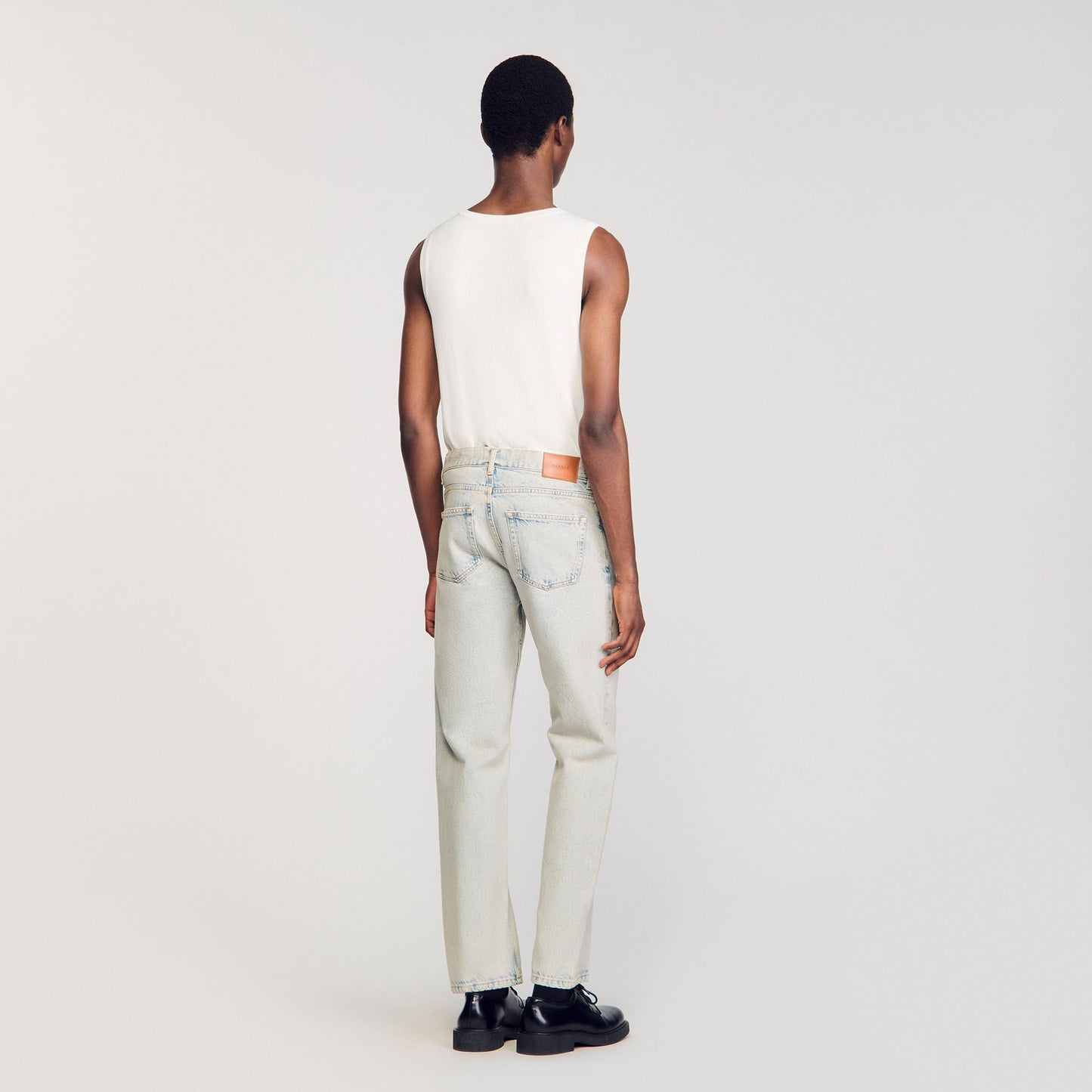 Sandro Regular faded jeans Blue Vintage - Denim