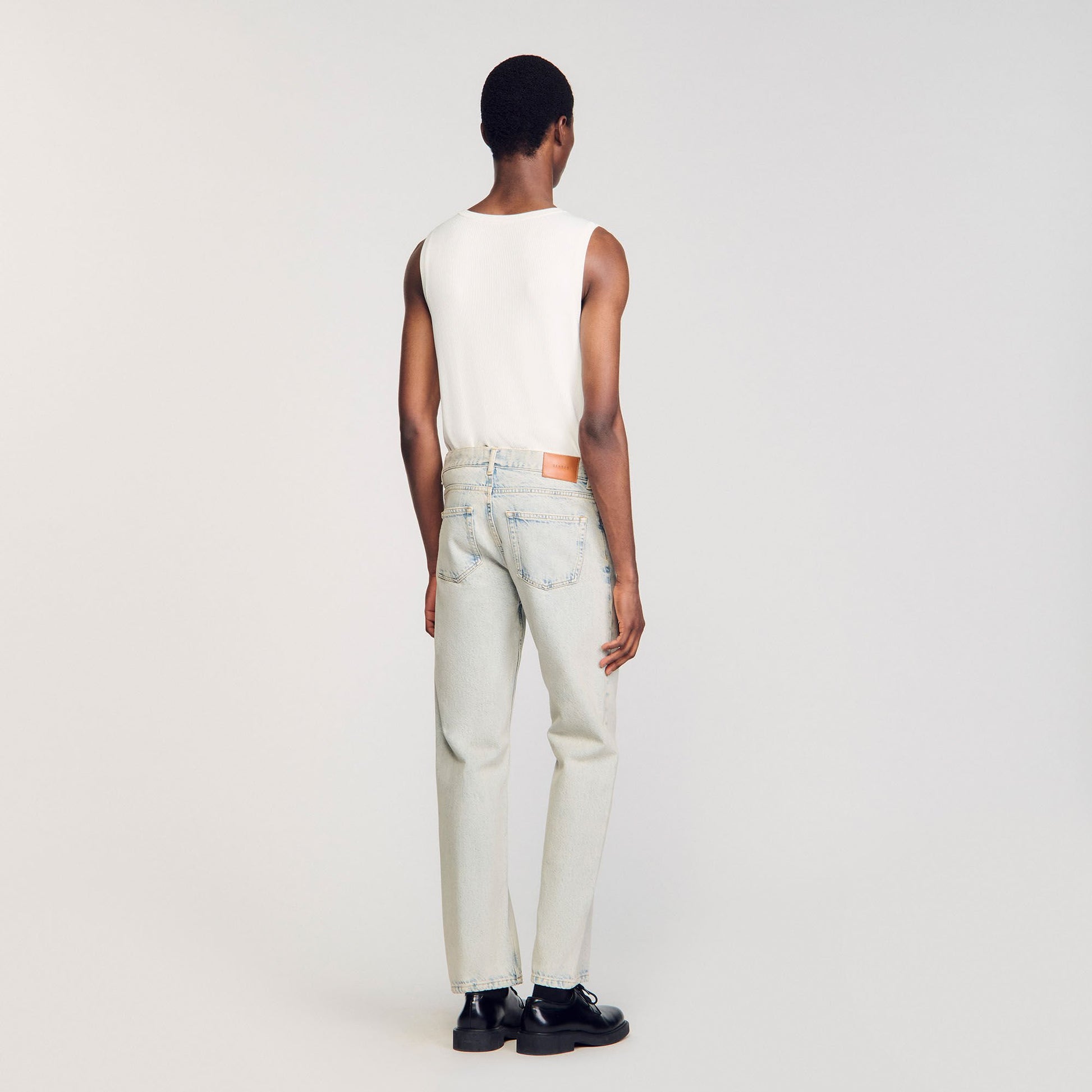 Sandro Regular faded jeans Blue Vintage - Denim