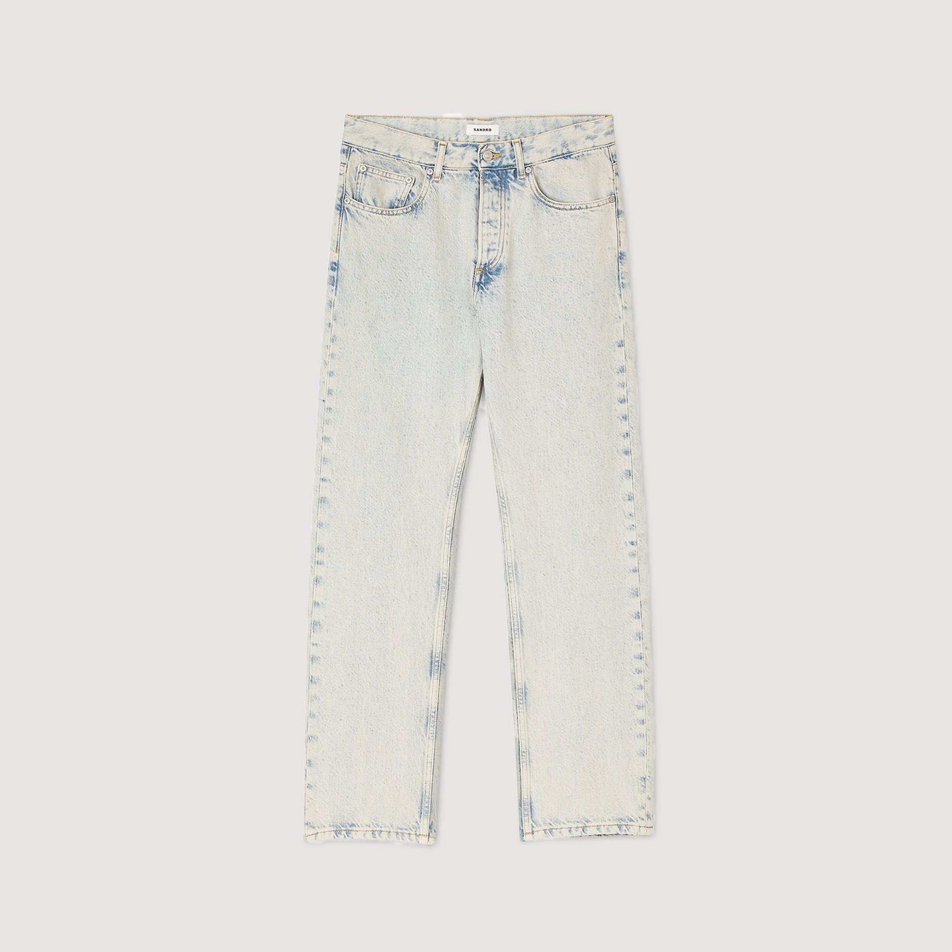 Sandro Regular faded jeans Blue Vintage - Denim
