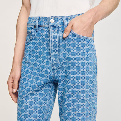 Sandro Regular-fit Square Cross jeans Blue Vintage - Denim