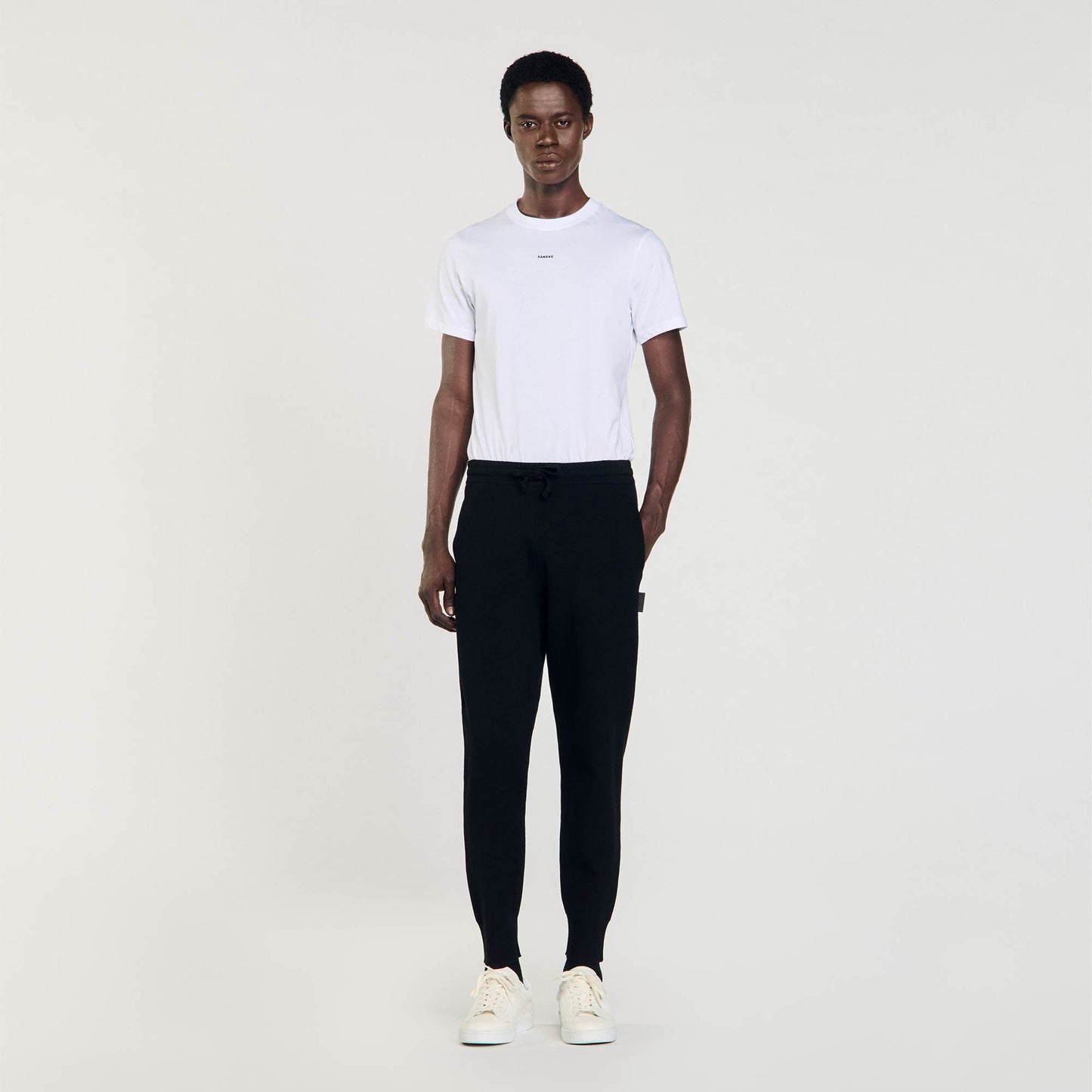 Sandro Knit jogging bottoms Black