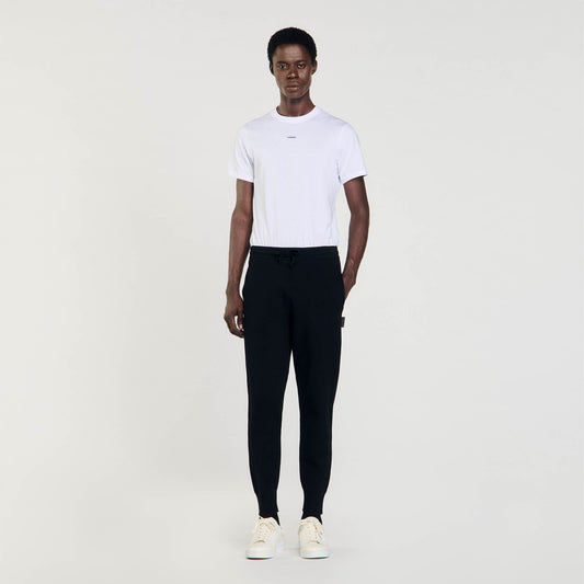 Sandro Knit jogging bottoms Black