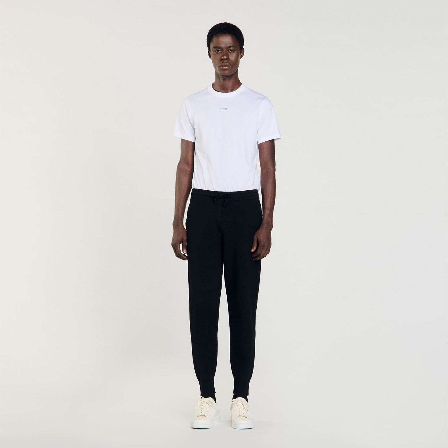 Sandro Knit jogging bottoms Black