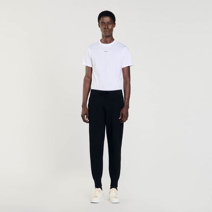 Sandro Knit jogging bottoms Black