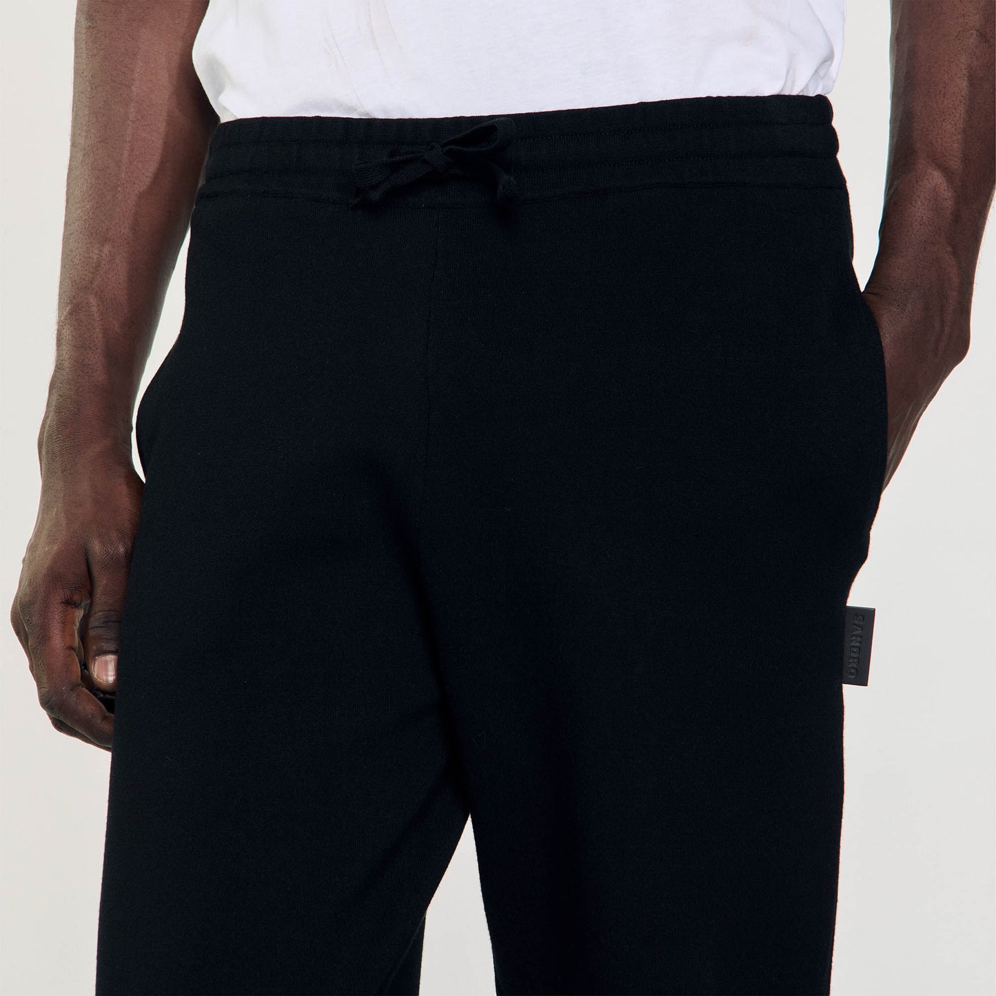 Sandro Knit jogging bottoms Black