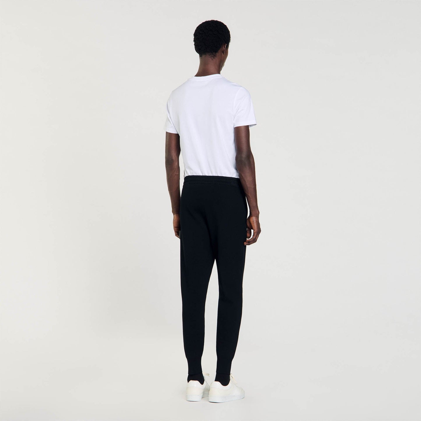 Sandro Knit jogging bottoms Black