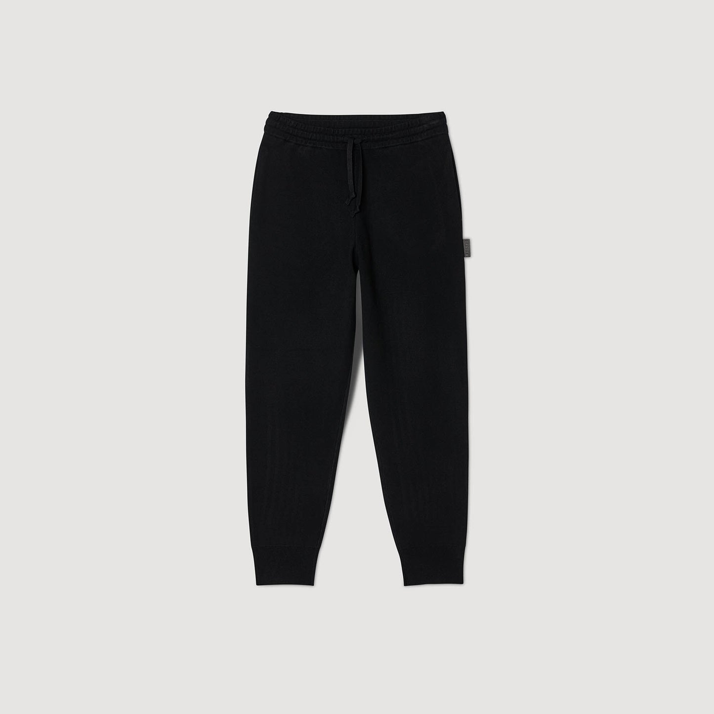 Sandro Knit jogging bottoms Black