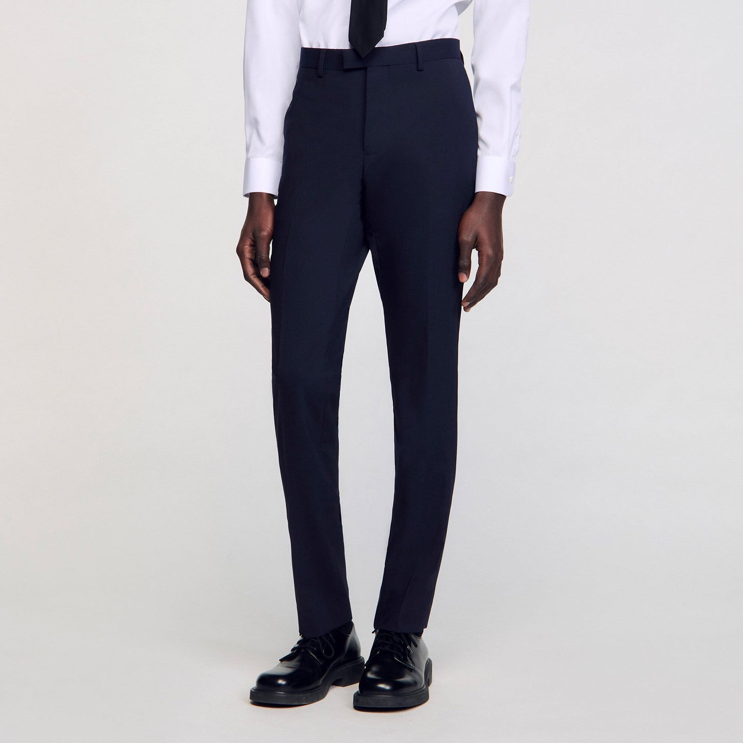 Sandro Classic wool suit pants Navy Blue