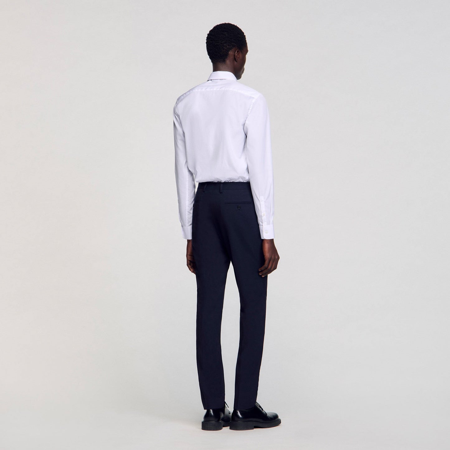 Sandro Classic wool suit pants Navy Blue
