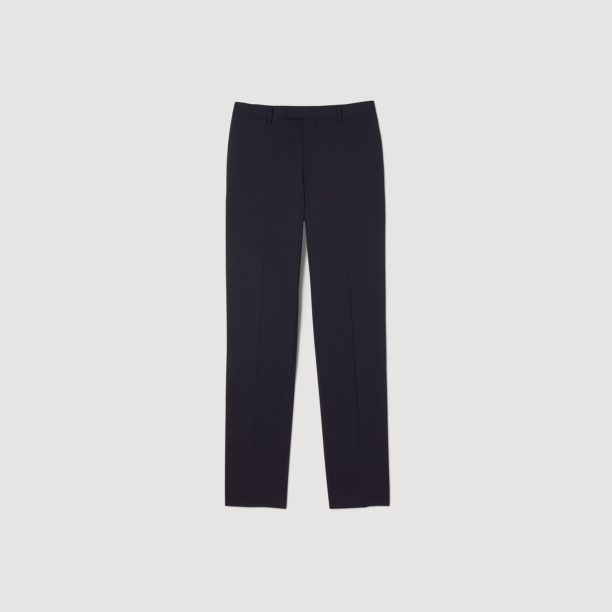 Sandro Classic wool suit pants Navy Blue