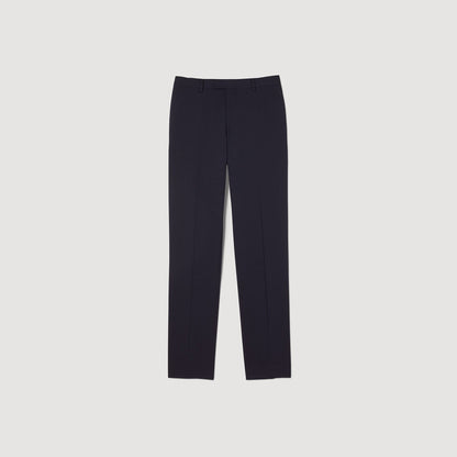 Sandro Classic wool suit pants Navy Blue