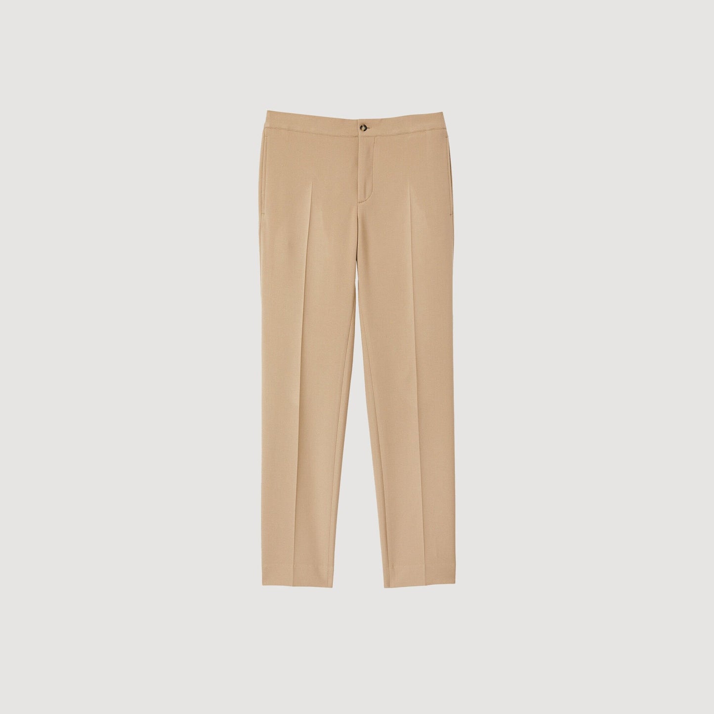 Sandro Jersey trousers Beige