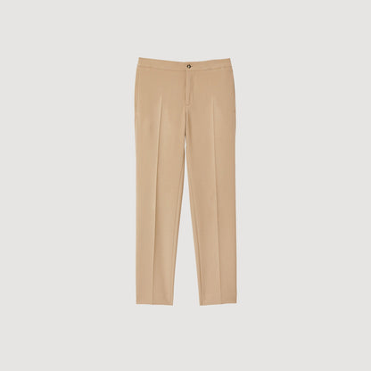 Sandro Jersey trousers Beige