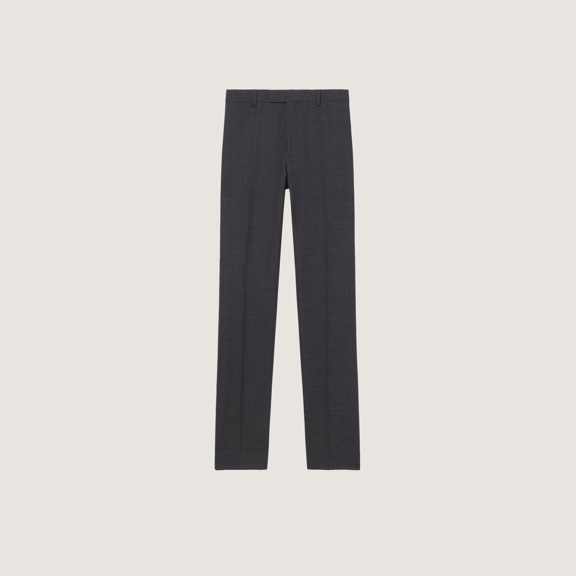 Sandro Wool suit trousers Mocked Grey