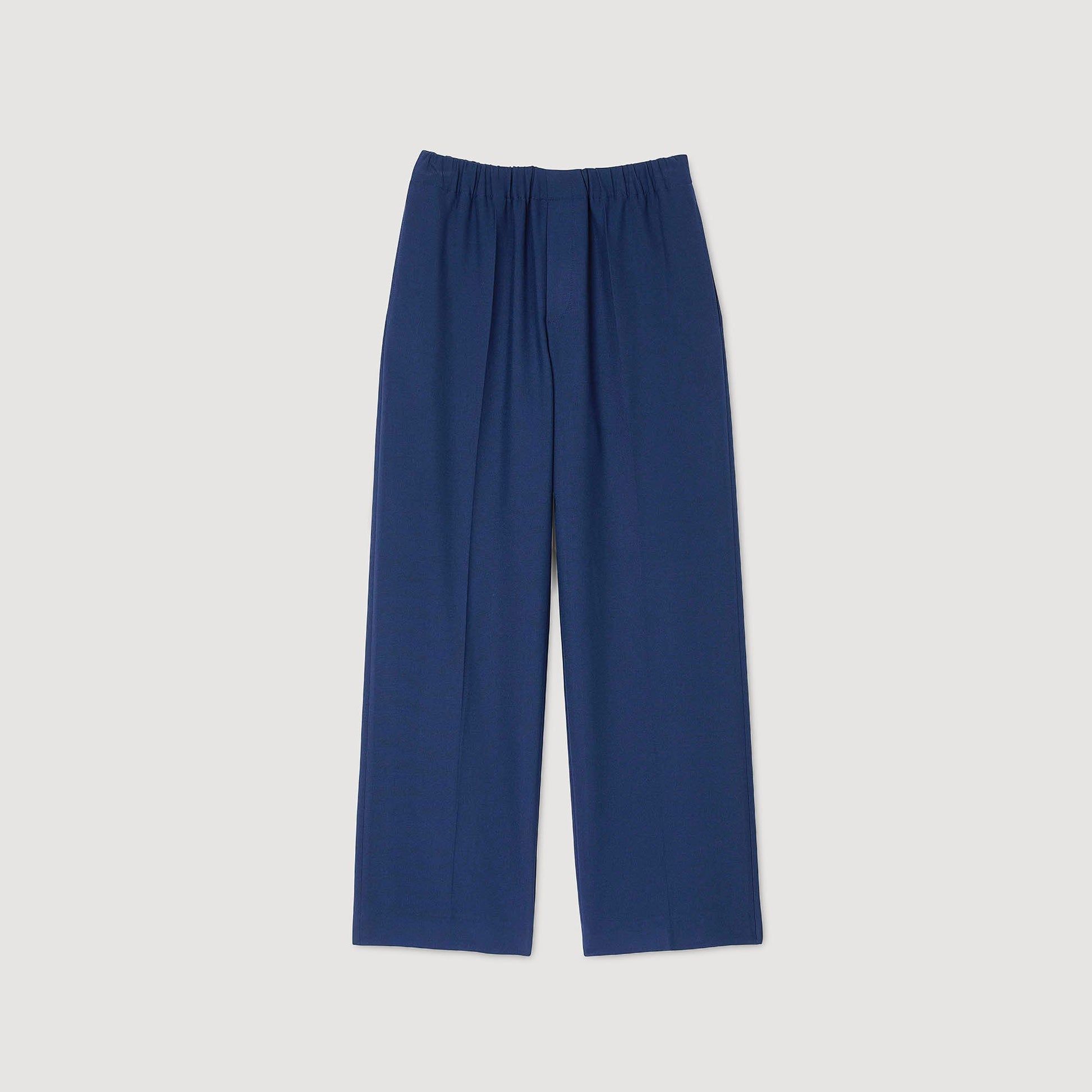 Sandro Wide-leg trousers Royal Blue