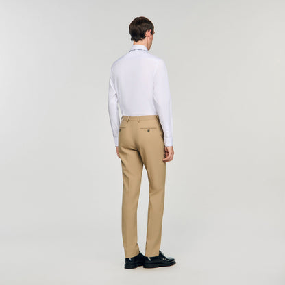Sandro Wool suit trousers Beige