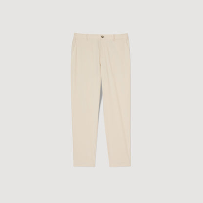 Sandro Cotton carrot-cut trousers Light Grey
