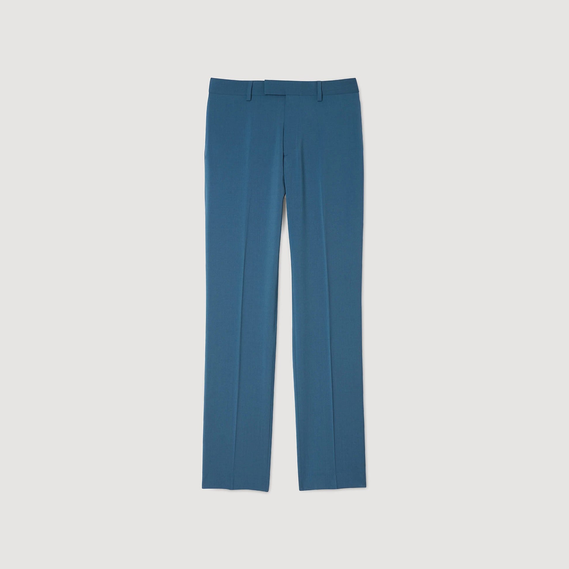 Sandro Wool suit trousers Thunderstorm Blue
