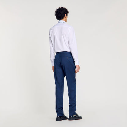 Sandro Wool suit trousers Royal Blue