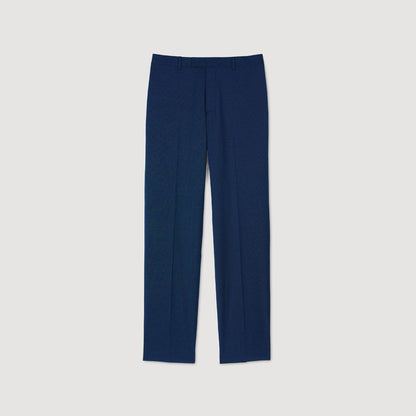 Sandro Wool suit trousers Royal Blue