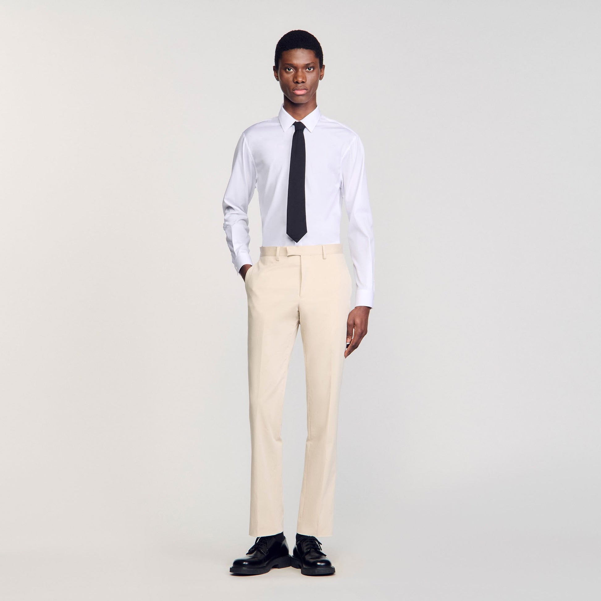 Sandro Suit trousers Ivory.