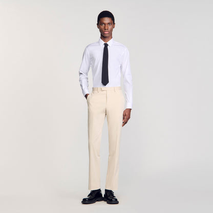 Sandro Suit trousers Ivory.