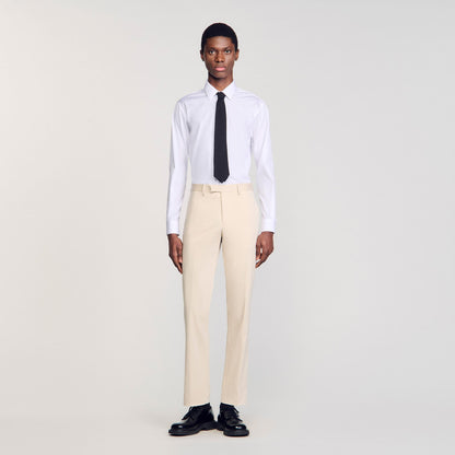 Sandro Suit trousers Ivory.