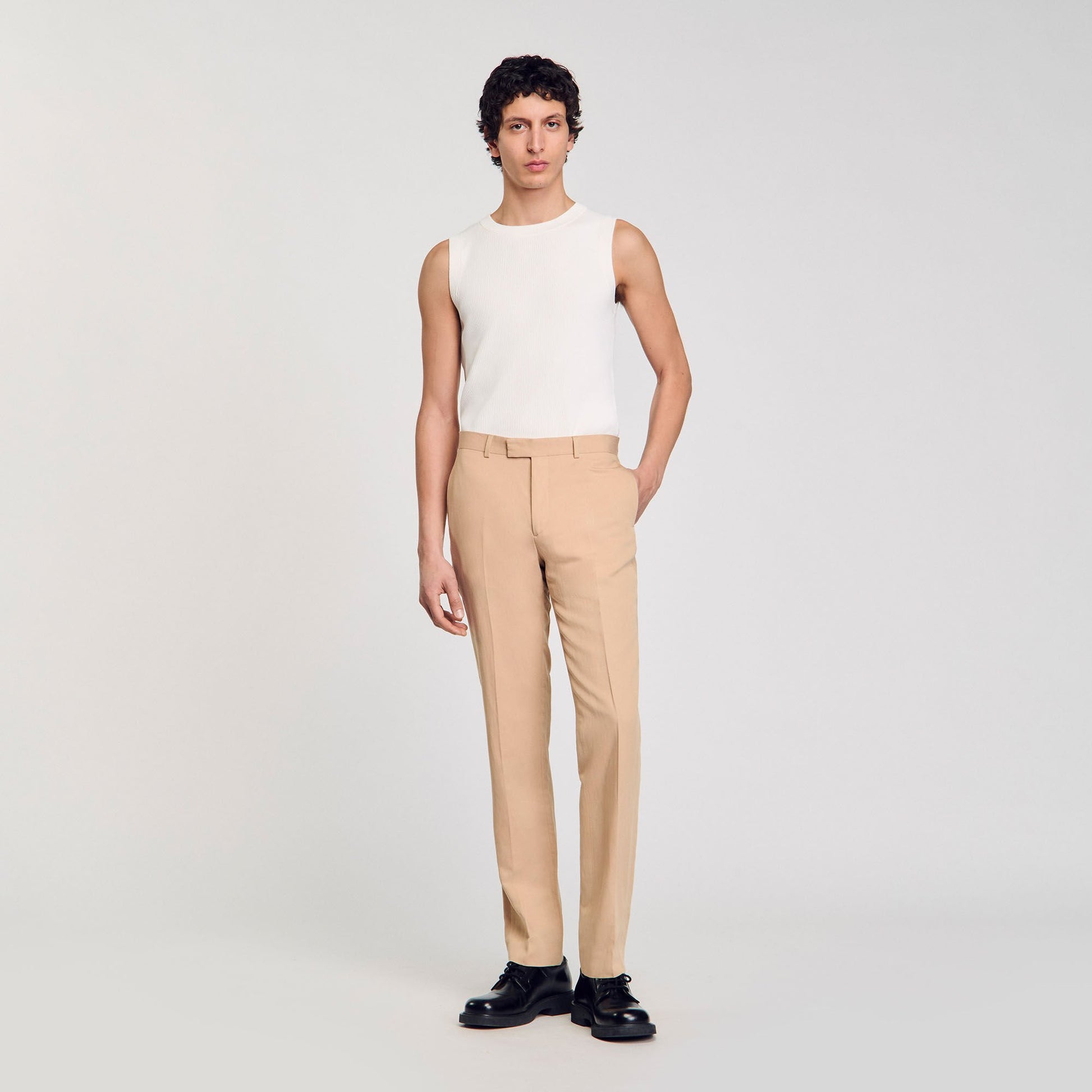 Sandro Suit trousers Nut