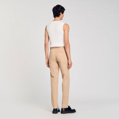 Sandro Suit trousers Nut
