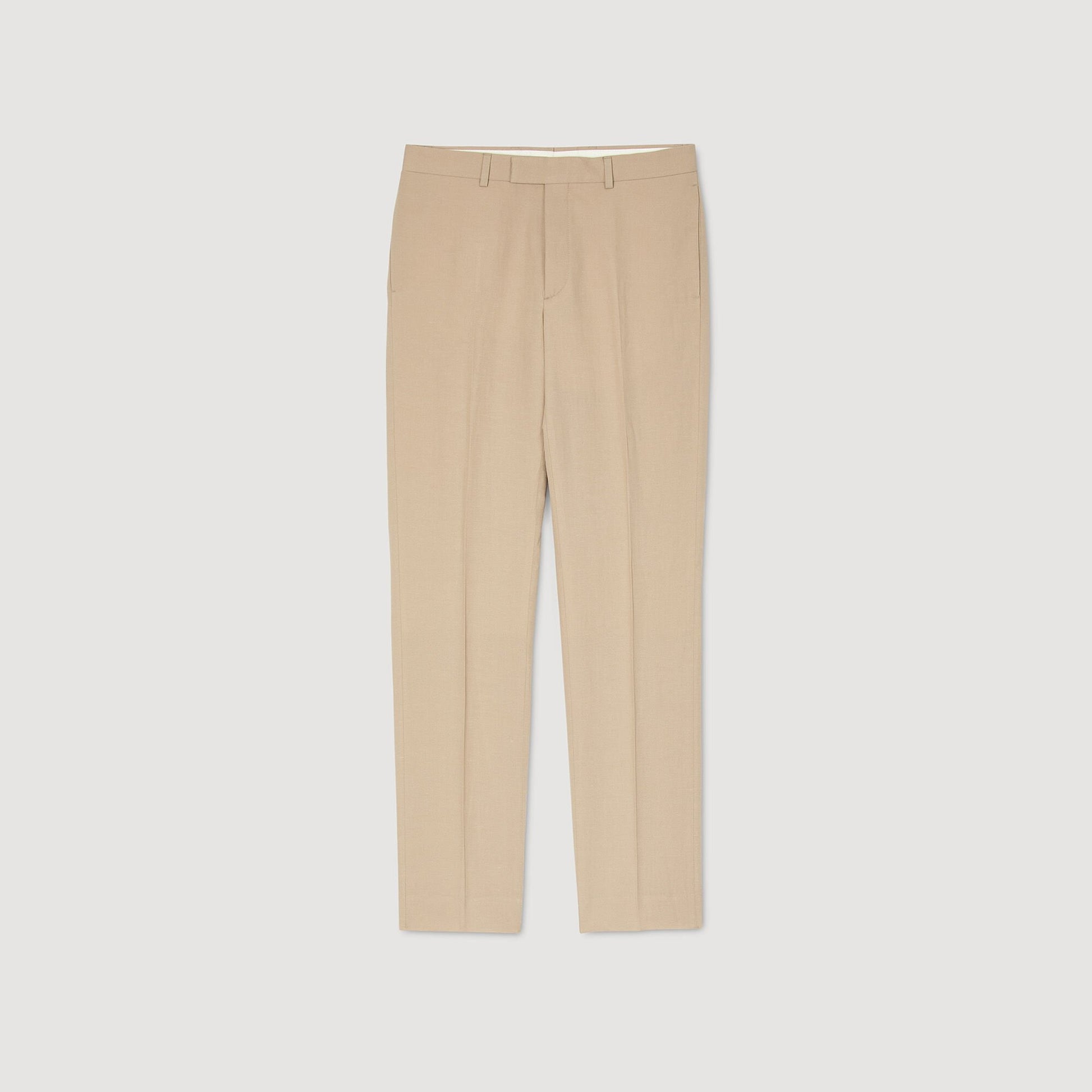 Sandro Suit trousers Nut