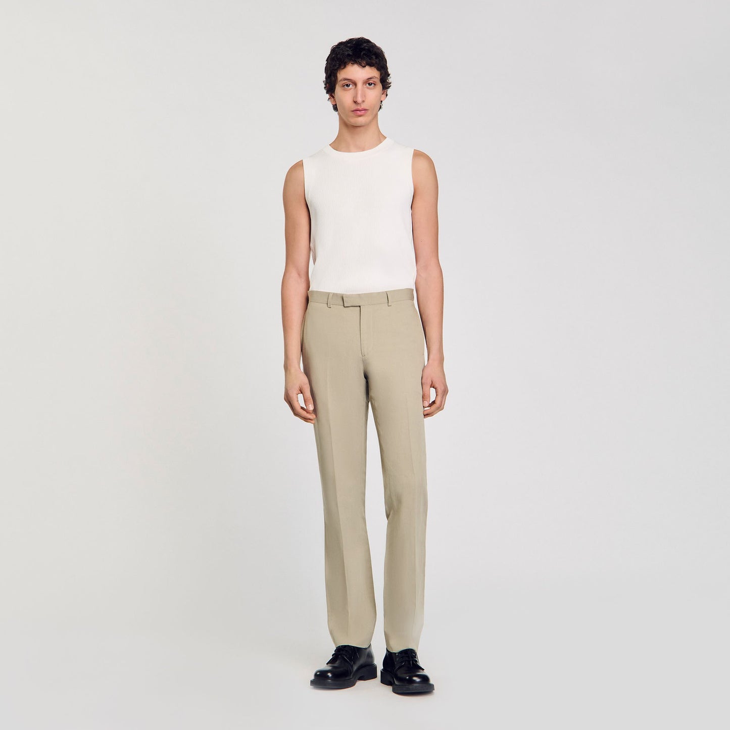 Sandro Suit trousers Light Kaki.