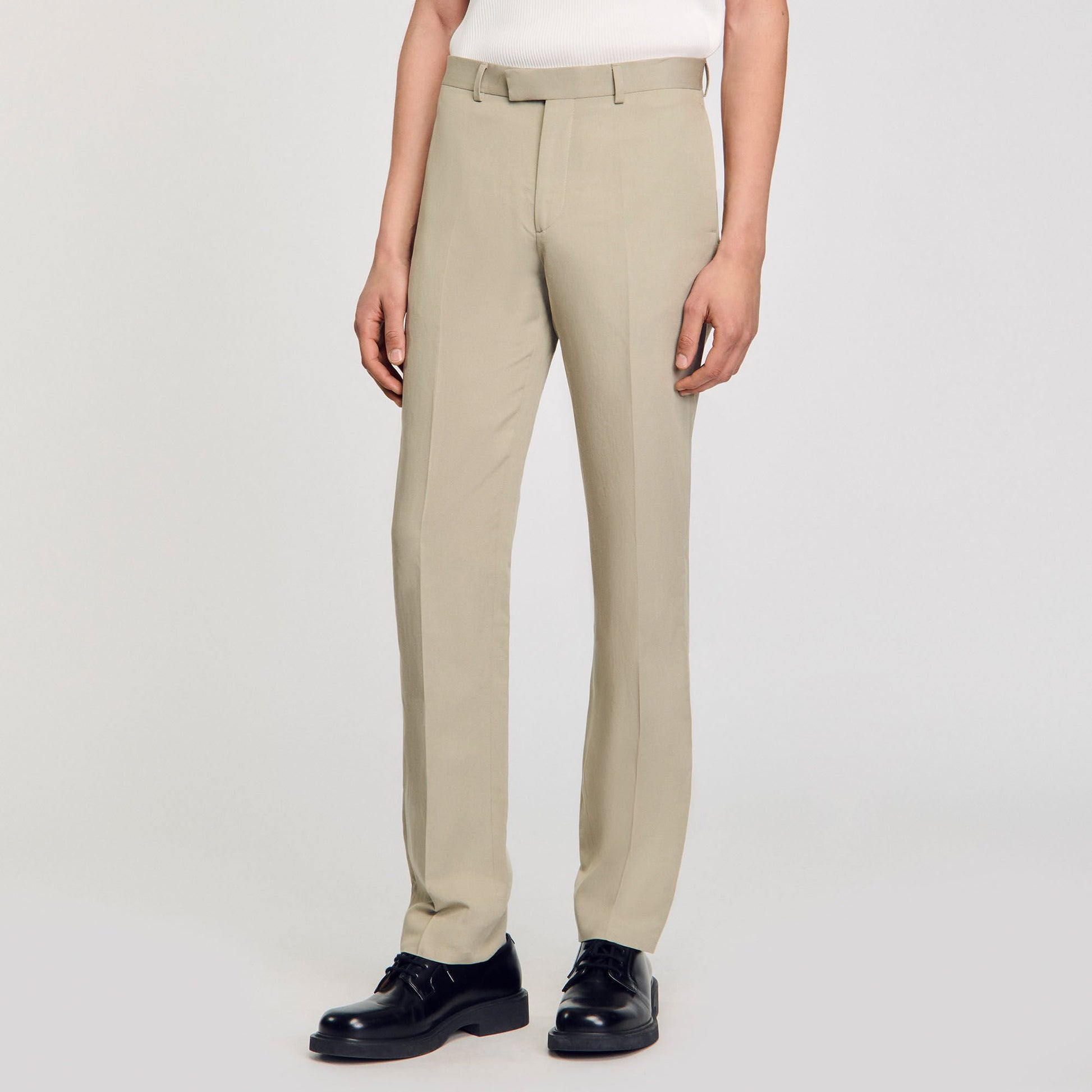 Sandro Suit trousers Light Kaki.