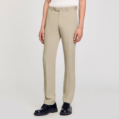 Sandro Suit trousers Light Kaki.