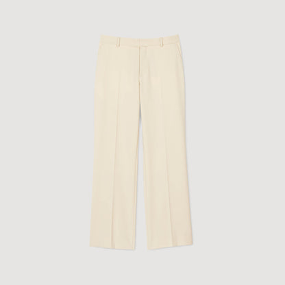 Sandro Wool suit trousers Oats