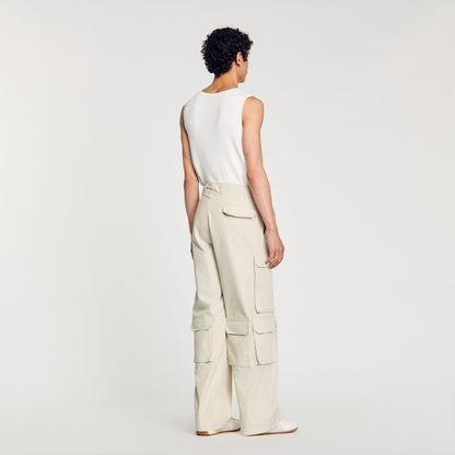 Sandro Cargo trousers Aluminum