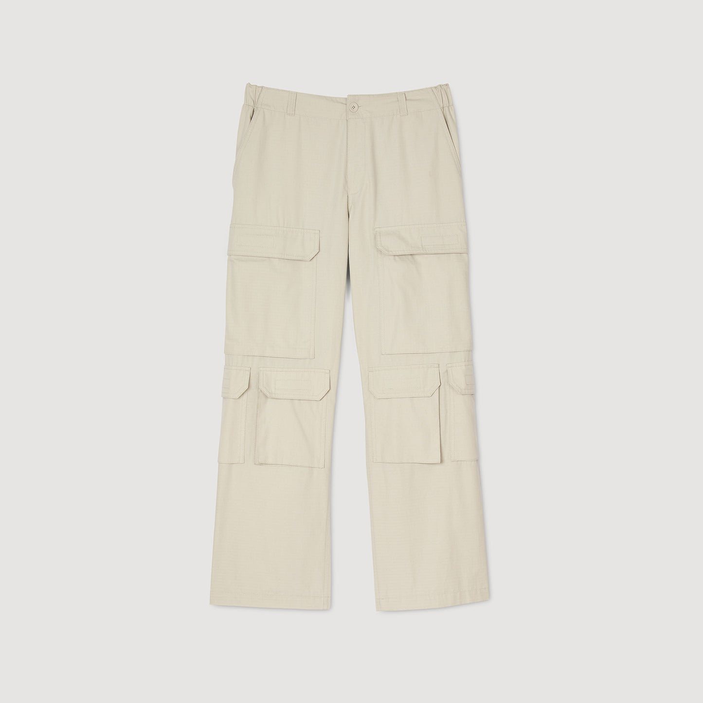 Sandro Cargo trousers Aluminum