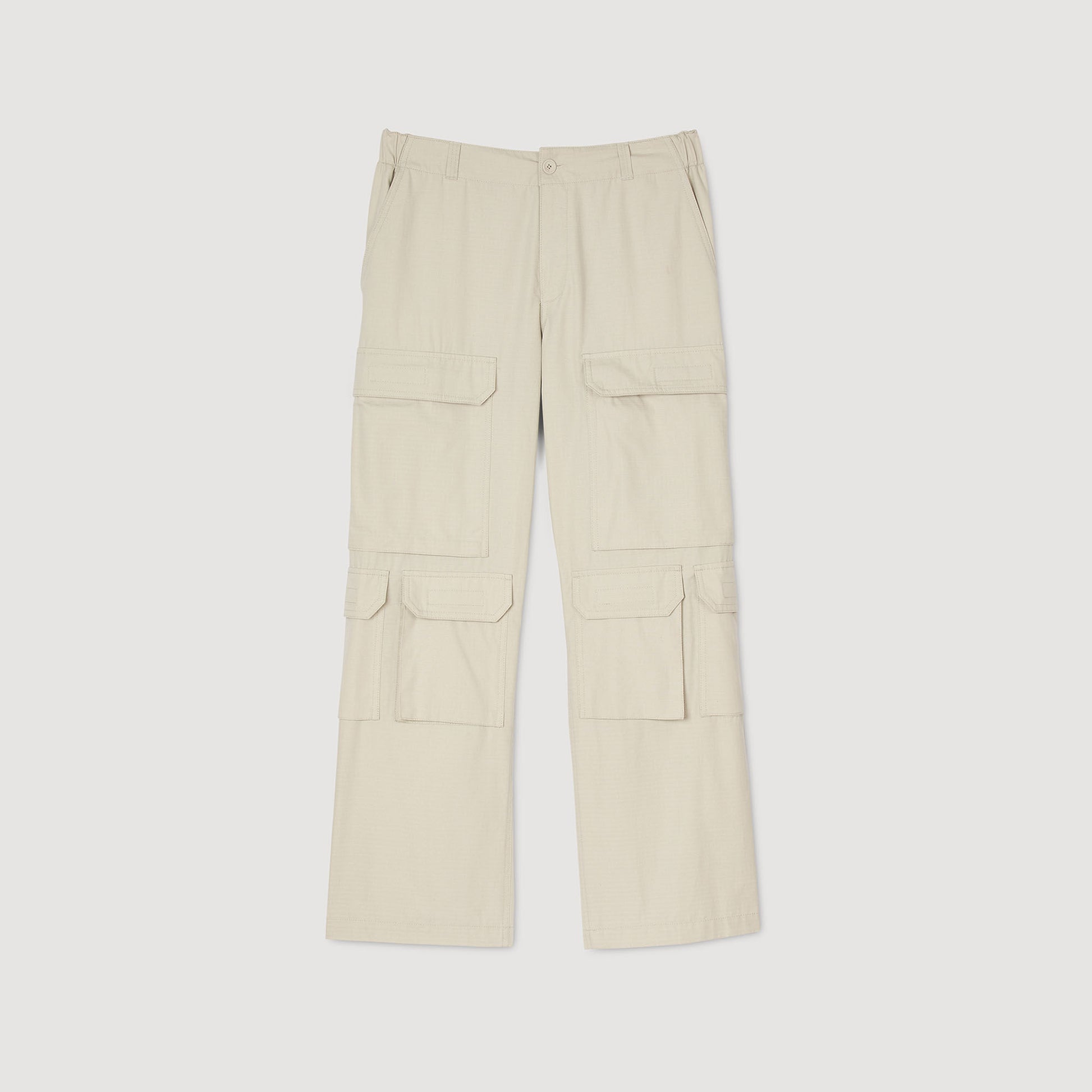 Sandro Cargo trousers Aluminum
