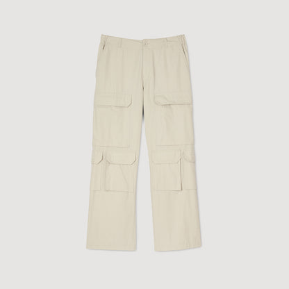 Sandro Cargo trousers Aluminum