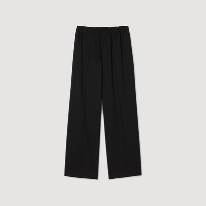 Sandro Wide-leg trousers Black