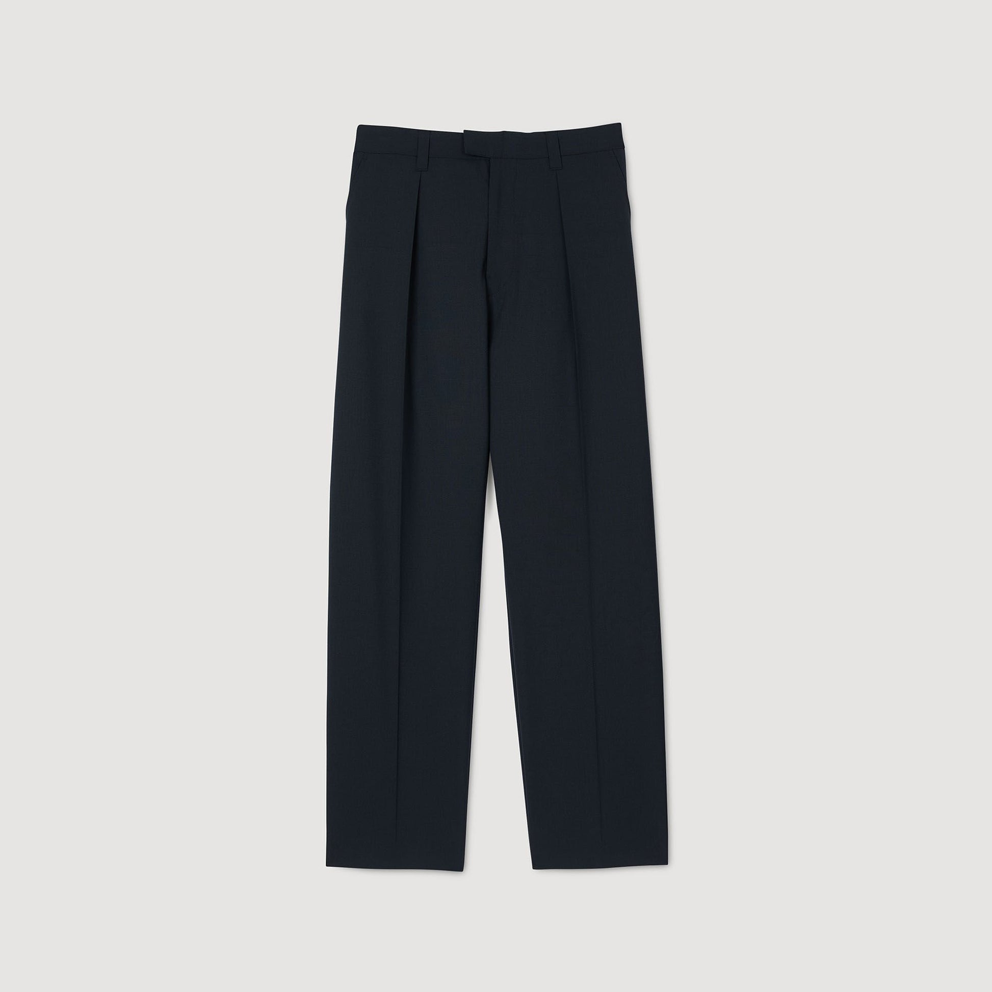 Sandro Suit trousers Navy Blue