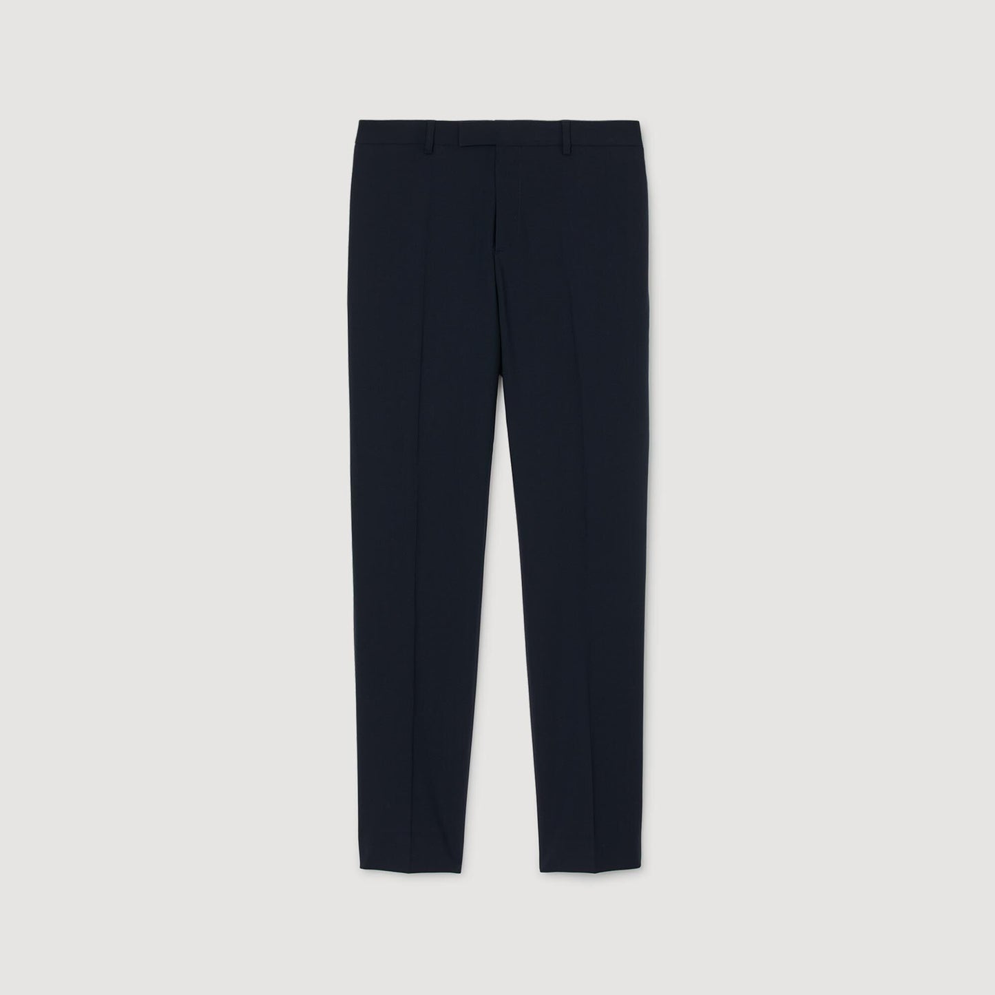 Sandro Wool suit trousers Navy Blue