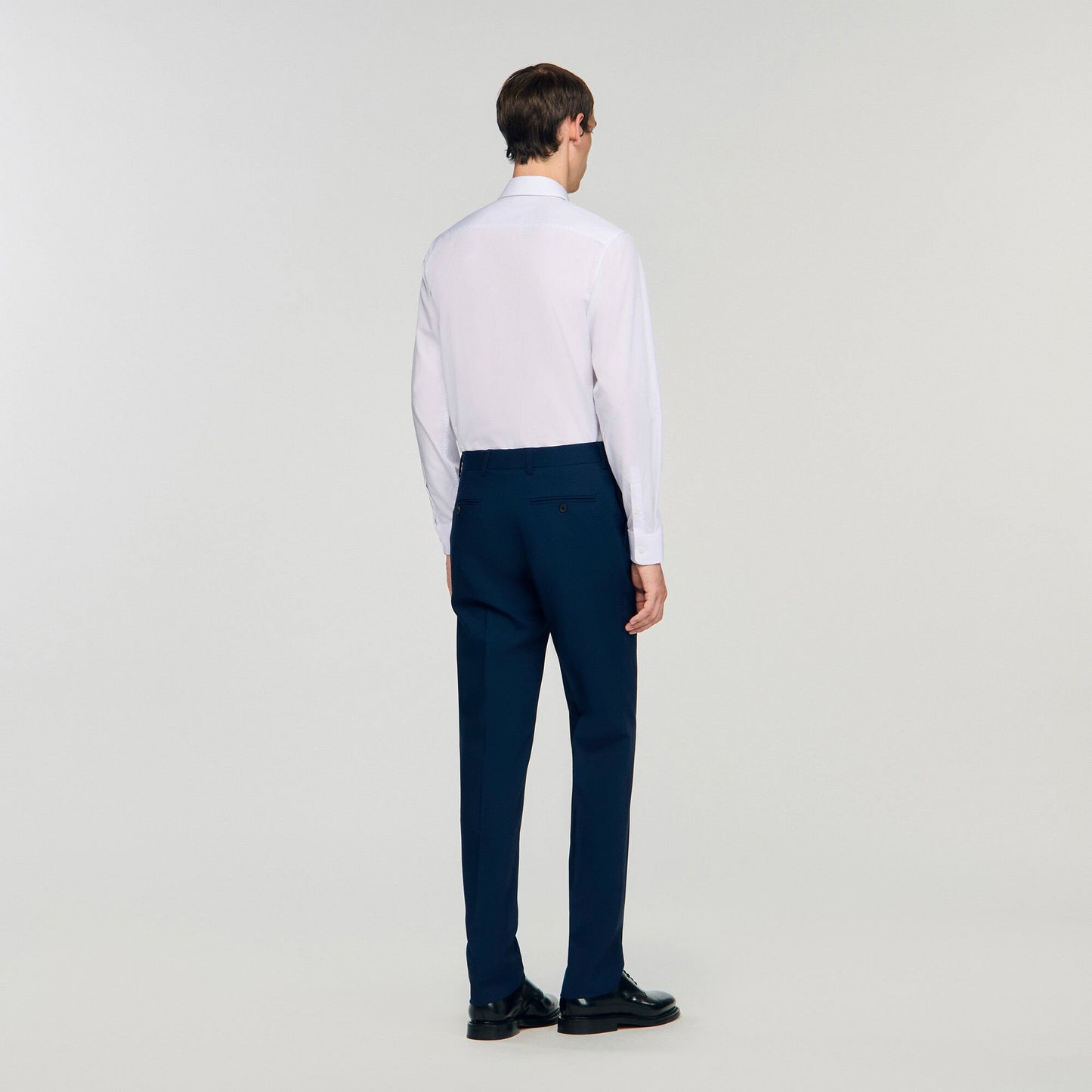 Sandro Wool suit trousers Royal Blue