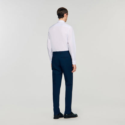 Sandro Wool suit trousers Royal Blue