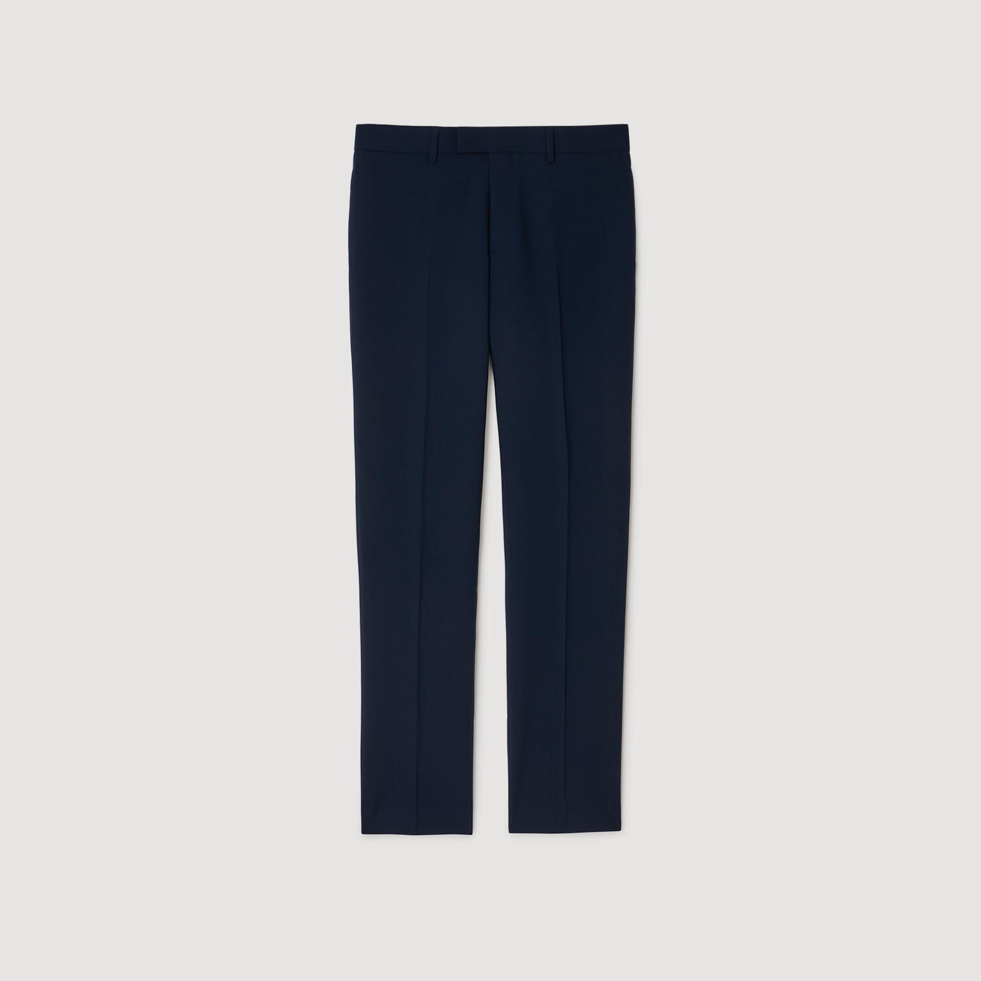 Sandro Wool suit trousers Royal Blue