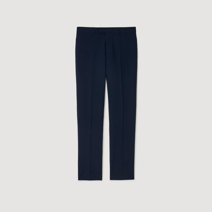 Sandro Wool suit trousers Royal Blue
