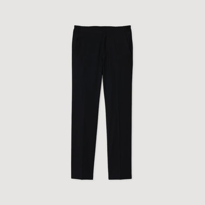 Sandro Elasticated trousers Black