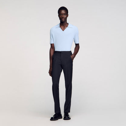 Sandro Elasticated trousers Fonte