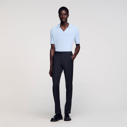 Sandro Elasticated trousers Fonte