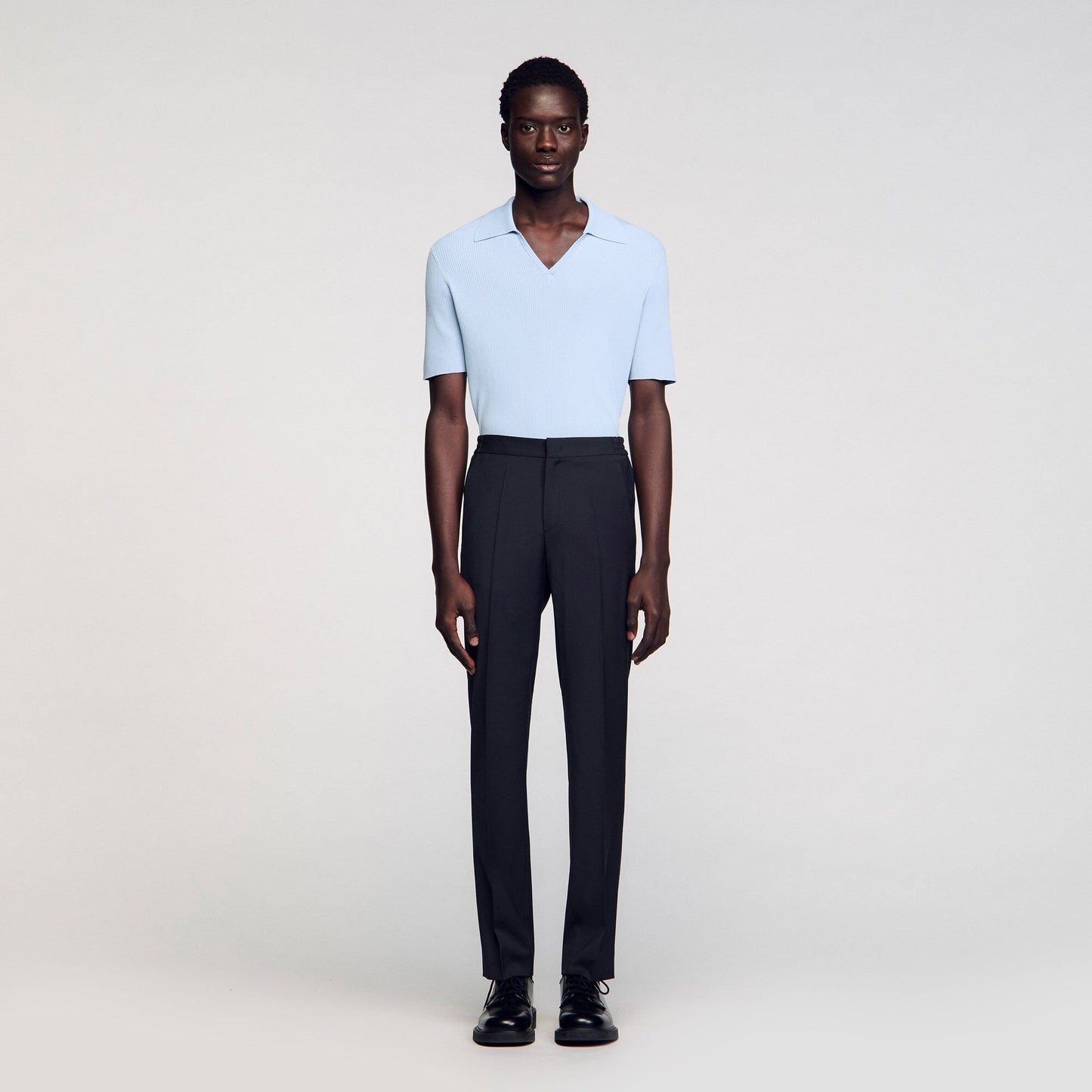 Sandro Elasticated trousers Fonte