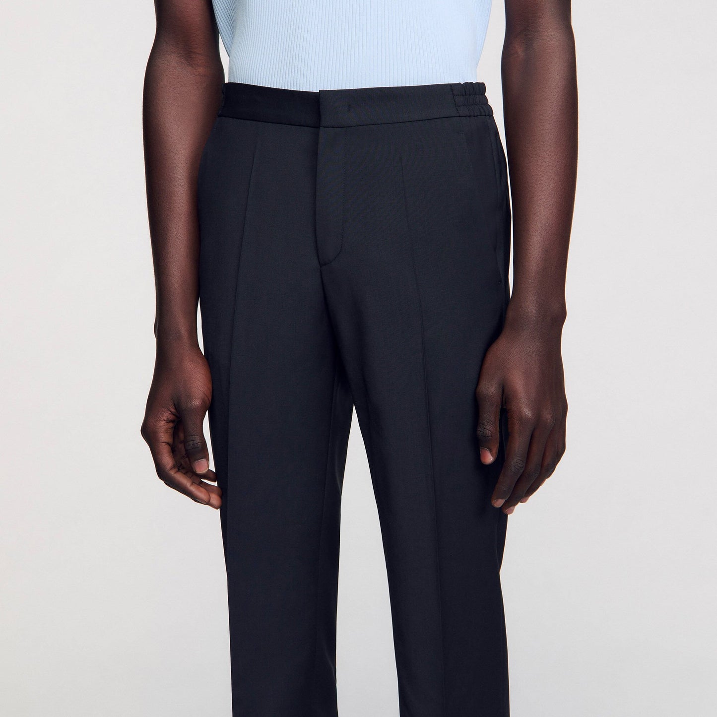 Sandro Elasticated trousers Fonte
